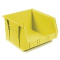 Akro-Mils Storage Bin, Plastic, 16-1/2 in W, 11 in H, Yellow 30270 YELLO